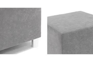 Eifion Fotpall 65 cm - Mörkgrå - Products - Möbler - Fåtölj & stolar - Pall & puff - Fotpallar