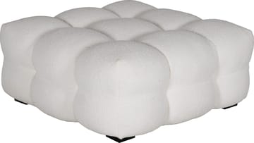 Fotpall Bill Bullig i Bouclé - Beige - Products - Möbler - Fåtölj & stolar - Pall & puff - Fotpallar