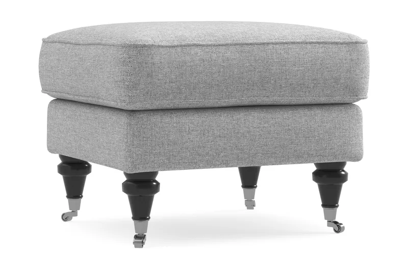 Howard Classic Fotpall - Grå - Products - Möbler - Fåtölj & stolar - Pall & puff - Fotpallar