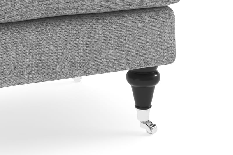 Howard Classic Fotpall - Grå - Products - Möbler - Fåtölj & stolar - Pall & puff - Fotpallar