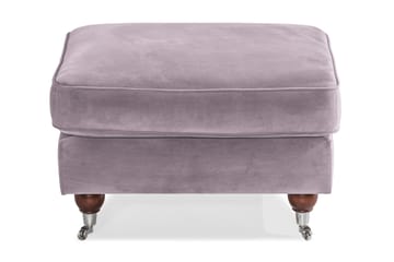 Howard Riviera Fotpall Sammet - Lila - Products - Möbler - Fåtölj & stolar - Pall & puff - Fotpallar