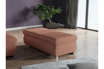 Kintore Fotpall 60 cm Light Brown/Cream - Products - Möbler - Fåtölj & stolar - Pall & puff - Fotpallar