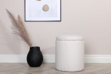 Limpen Sittpuff - Benvit - Products - Möbler - Fåtölj & stolar - Pall & puff - Sittpuff