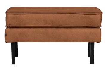 Lissbon Fotpall - Cognac - Products - Möbler - Fåtölj & stolar - Pall & puff - Fotpallar
