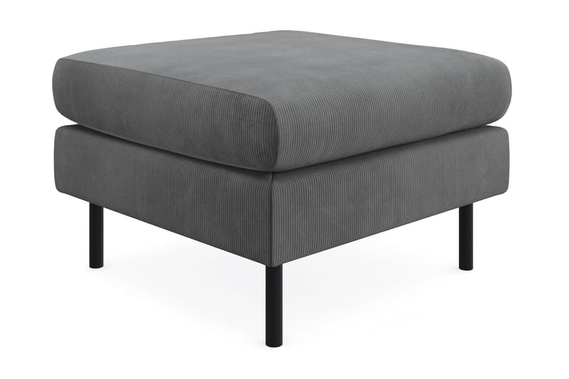 Menard Compact Fotpall 68 cm - Grå - Products - Möbler - Fåtölj & stolar - Pall & puff - Fotpallar