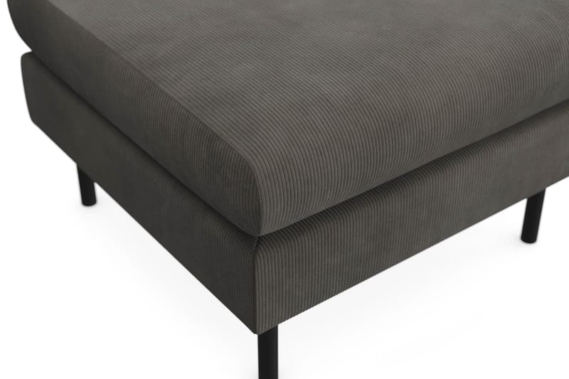 Menard Compact Fotpall 68 cm - Mörkgrå - Products - Möbler - Fåtölj & stolar - Pall & puff - Fotpallar