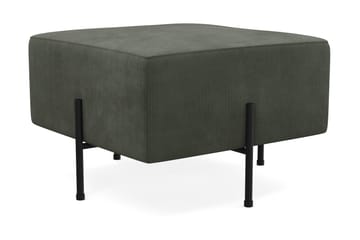 Menard Compact Sittpuff 60 cm Kvadratisk - Mörkgrön - Products - Möbler - Fåtölj & stolar - Pall & puff - Sittpuff