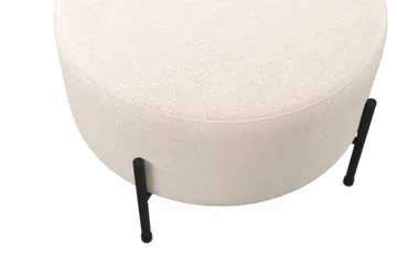 Menard Compact Sittpuff Rund 60 cm - Beige - Products - Möbler - Fåtölj & stolar - Pall & puff - Sittpuff