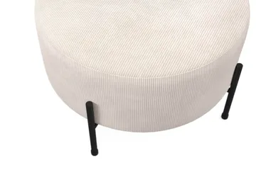 Menard Compact Sittpuff Rund 60 cm - Beige - Products - Möbler - Fåtölj & stolar - Pall & puff - Sittpuff