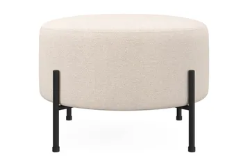 Menard Compact Sittpuff Rund 60 cm - Beige - Products - Möbler - Fåtölj & stolar - Pall & puff - Sittpuff