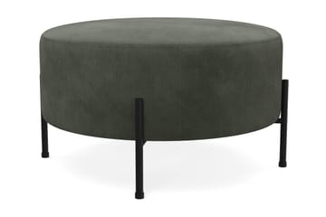 Menard Compact Sittpuff Rund 70 cm - Mörkgrön - Products - Möbler - Fåtölj & stolar - Pall & puff - Sittpuff