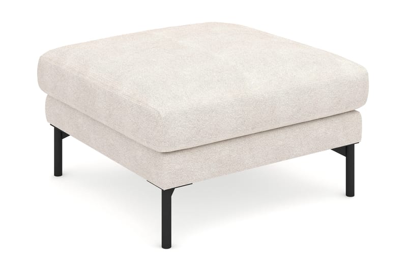 Menard Tyg Fotpall 87 cm Bred - Beige - Products - Möbler - Fåtölj & stolar - Pall & puff - Fotpallar