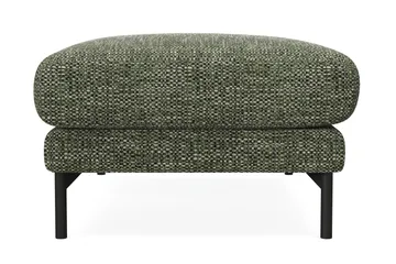 Menard Premium Fotpall i Chenille - Grön - Products - Möbler - Fåtölj & stolar - Pall & puff - Fotpallar