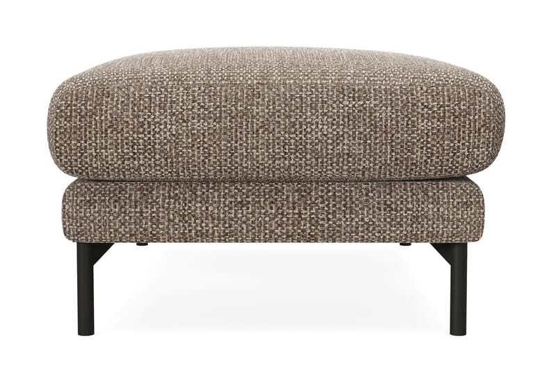 Menard Premium Fotpall i Chenille - Brun - Products - Möbler - Fåtölj & stolar - Pall & puff - Fotpallar