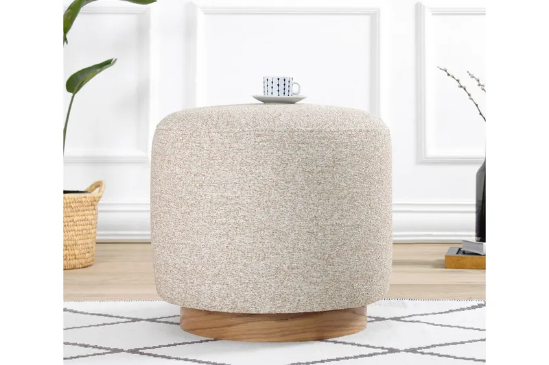 Namra Sittpuff 45 cm, Beige