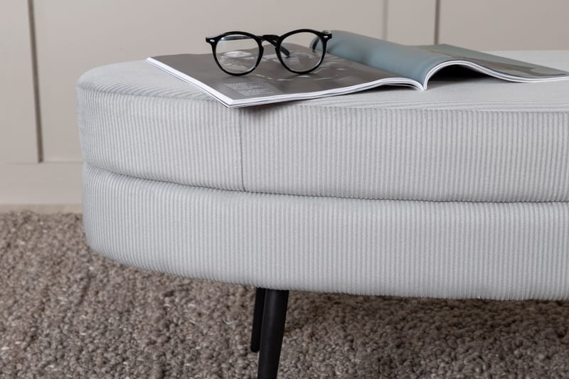 Otto Sittpuff - Grå - Products - Möbler - Fåtölj & stolar - Pall & puff - Sittpuff