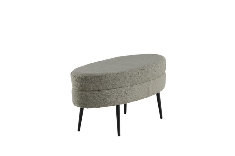 Otto Sittpuff - Greige - Products - Möbler - Fåtölj & stolar - Pall & puff - Sittpuff