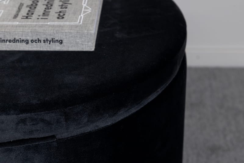 Pot Sittpuff - Svart - Products - Möbler - Fåtölj & stolar - Pall & puff - Sittpuff