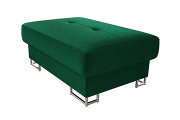 Reginia Fotpall 67 cm Dark green - Products - Möbler - Fåtölj & stolar - Pall & puff - Fotpallar