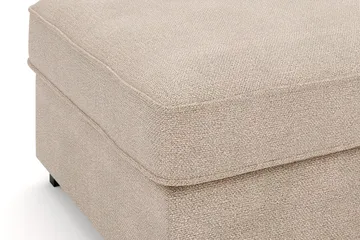 Rossita Fotpall i Tyg - Beige - Products - Möbler - Fåtölj & stolar - Pall & puff - Fotpallar
