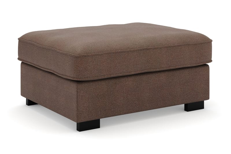 Rossita Fotpall i Tyg - Brun - Products - Möbler - Fåtölj & stolar - Pall & puff - Fotpallar