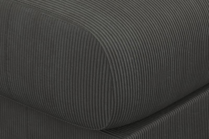Trend Lyx Fotpall - Mörkgrå Manchester - Products - Möbler - Fåtölj & stolar - Pall & puff - Fotpallar