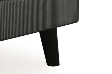 Trend Lyx Fotpall - Mörkgrå Manchester - Products - Möbler - Fåtölj & stolar - Pall & puff - Fotpallar