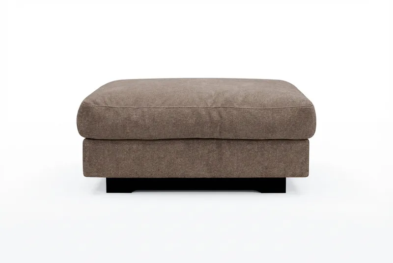 Valencia Fotpall - Mörkbrun - Products - Möbler - Fåtölj & stolar - Pall & puff - Fotpallar