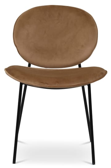 Palle stol i sammet - Brun - Brun - Products - Möbler - Fåtölj & stolar - Matstol & köksstol