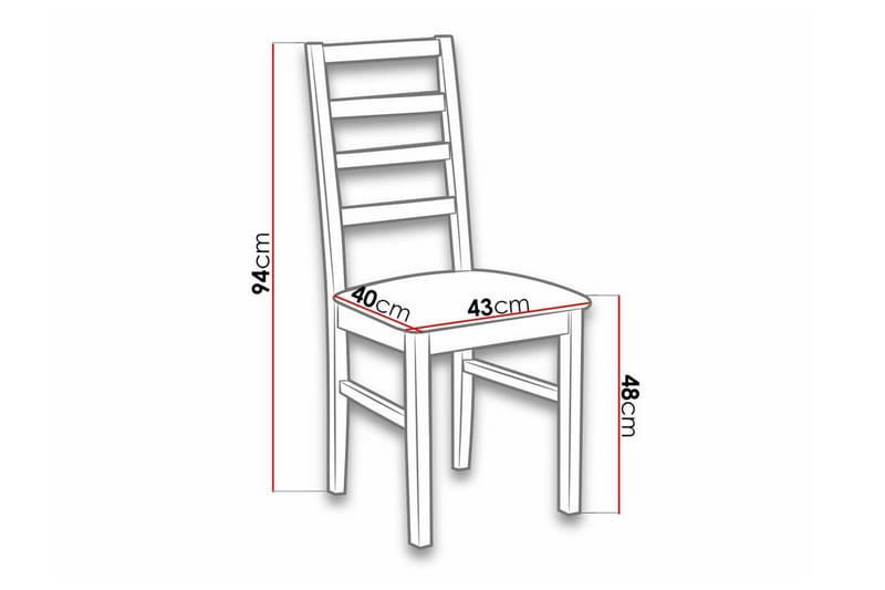 Patrickswell Matstol - Products - Möbler - Fåtölj & stolar - Matstol & köksstol