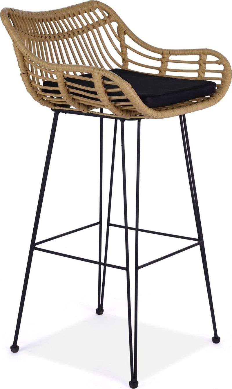 Pelican barstol 105 - Svart - Svart - Products - Möbler - Fåtölj & stolar - Barstol & barpall