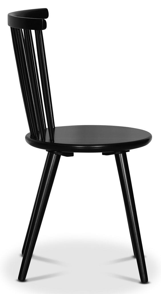 Pinnstol svart - Castor - svart - Products - Möbler - Fåtölj & stolar - Matstol & köksstol