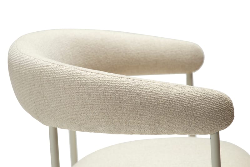 Plenti karmstol - Vit bouclé/cashmere - cashmere - Products - Möbler - Fåtölj & stolar - Karmstol