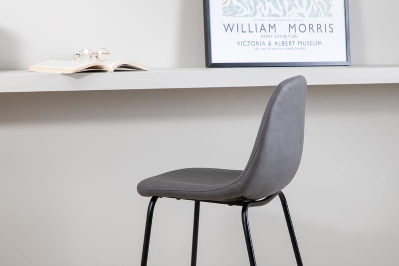 Polar Barstol - Grå/Svart - Products - Möbler - Fåtölj & stolar - Matstol & köksstol