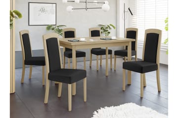 Rowden Matstol - Svart - Products - Möbler - Fåtölj & stolar - Matstol & köksstol