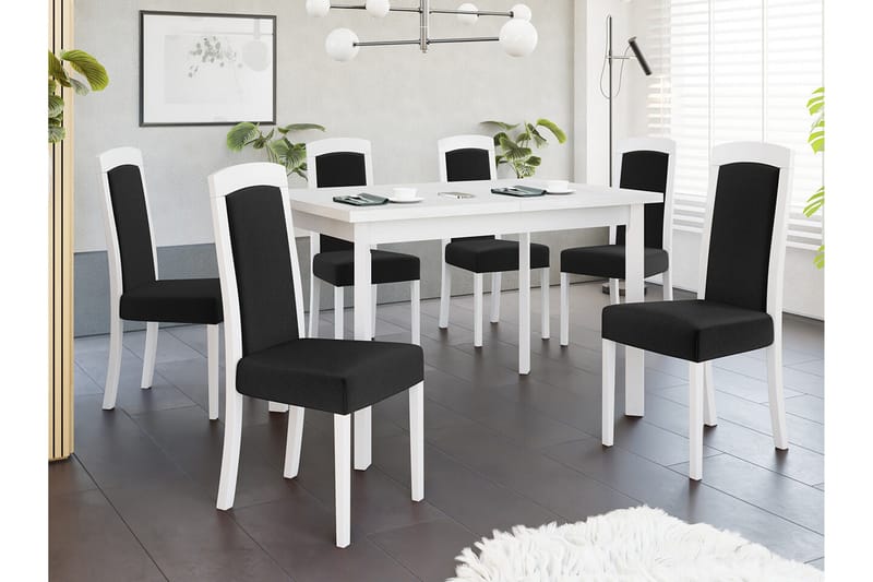 Rowden Matstol - Vit - Products - Möbler - Fåtölj & stolar - Matstol & köksstol