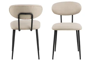 Saluke Matstol - Beige - Products - Möbler - Fåtölj & stolar - Matstol & köksstol