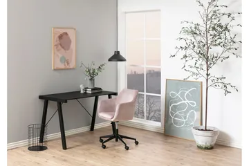 Samlar Kontorsstol VIC-tyg - Röd/Svart - Products - Möbler - Fåtölj & stolar - Kontorsstol & skrivbordsstol