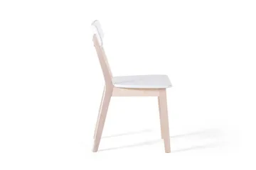 Santos Stol Set Om 2 St - Vit - Products - Möbler - Fåtölj & stolar - Matstol & köksstol