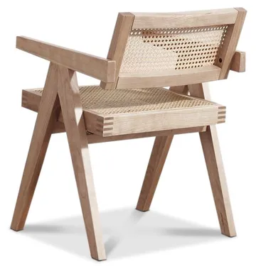 Sara karmstol whitewash/rotting - whitewash - Products - Möbler - Fåtölj & stolar - Karmstol