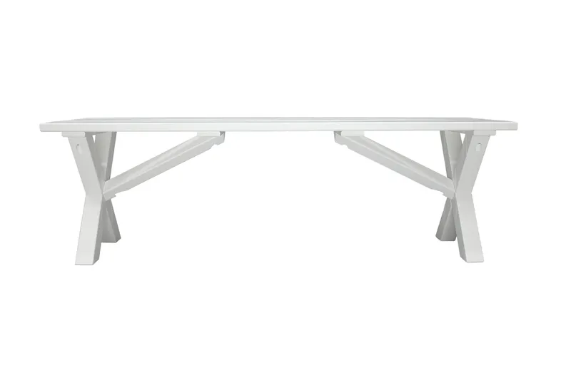 Scottsdale Sittbänk 140 cm Vit - KWA - Products - Möbler - Fåtölj & stolar - Sittbänk