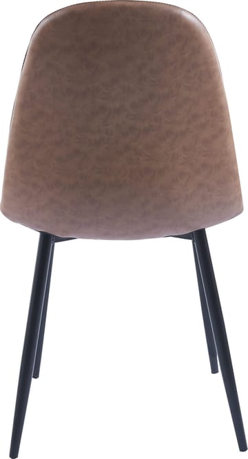 Stol i brunt läderutseende - Vintagebrun - Products - Möbler - Fåtölj & stolar - Matstol & köksstol