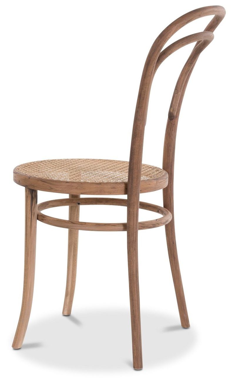 Stol med rottingsits No 14 - Vintage / Beige rotting - Products - Möbler - Fåtölj & stolar - Matstol & köksstol