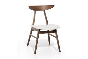 Tiadra Stol 2-Pack - Vit - Products - Möbler - Fåtölj & stolar - Matstol & köksstol