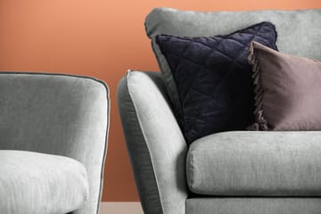 Trend Lyx Fåtölj - Grå/Svart - Products - Möbler - Fåtölj & stolar - Fåtölj