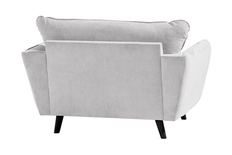 Trend Lyx Fåtölj - Ljusgrå/Svart - Products - Möbler - Fåtölj & stolar - Fåtölj