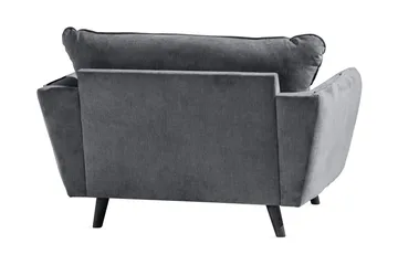 Trend Lyx Fåtölj - Mörkgrå/Svart - Products - Möbler - Fåtölj & stolar - Fåtölj