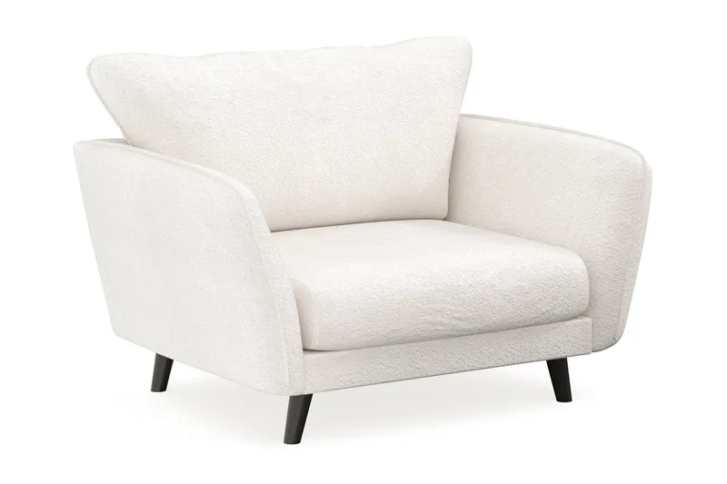 Trend Lyx Fåtölj - Vit|Bouclé - Products - Möbler - Fåtölj & stolar - Fåtölj