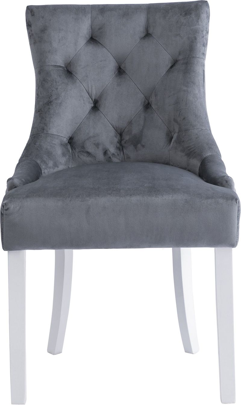 Tuva Stol i grå sammet, Grå sammet