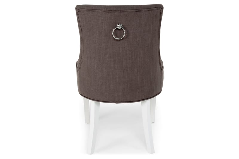 Viktoria Fåtölj - Grå/Vit - Products - Möbler - Fåtölj & stolar - Matstol & köksstol